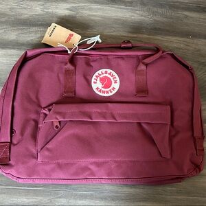 Deep Red Men's Bag